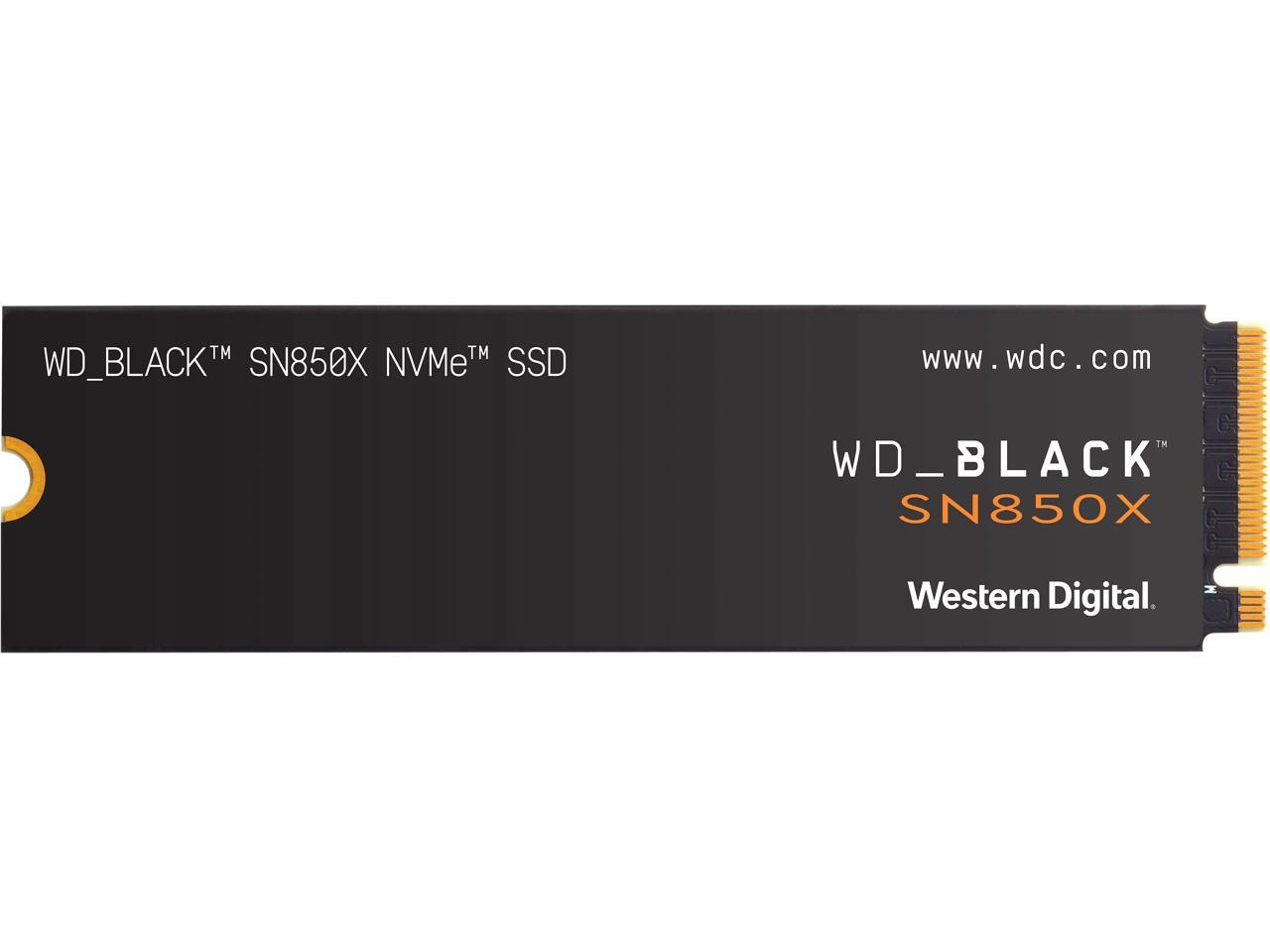 WD_BLACK SN850X NVMe M.2 2280 1TB PCI-Express 4.0 x4 Internal Solid State Drive (SSD) WDS100T2X0E 1