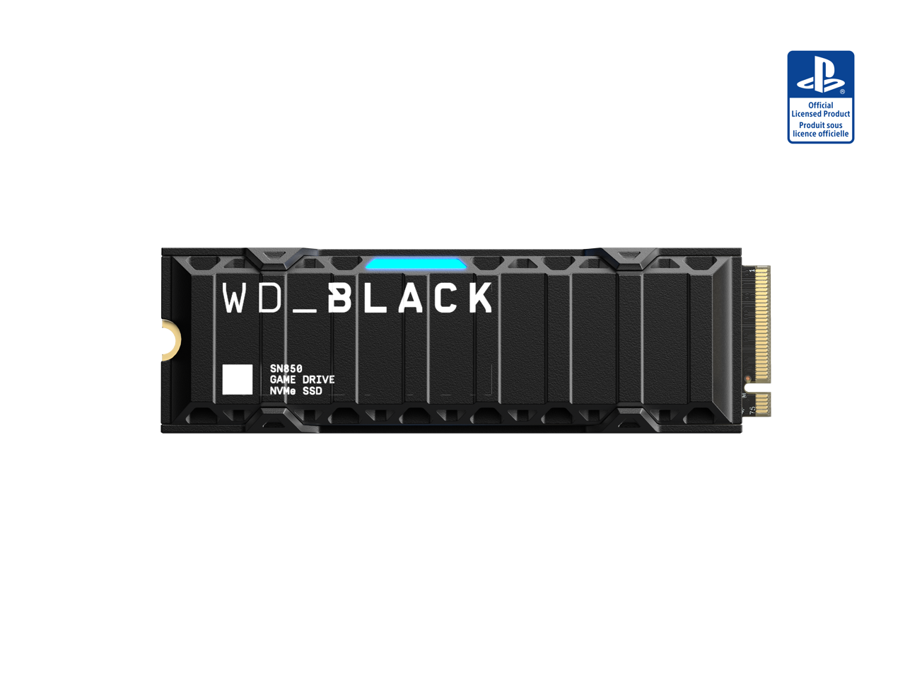 Western Digital WD_BLACK™ SN850 NVMe™ SSD for PS5™ Consoles M.2 2280 2TB PCI-Express 4.0 x4 Internal Solid State Drive (SSD) WDBBKW0020BBK-WRSN 2