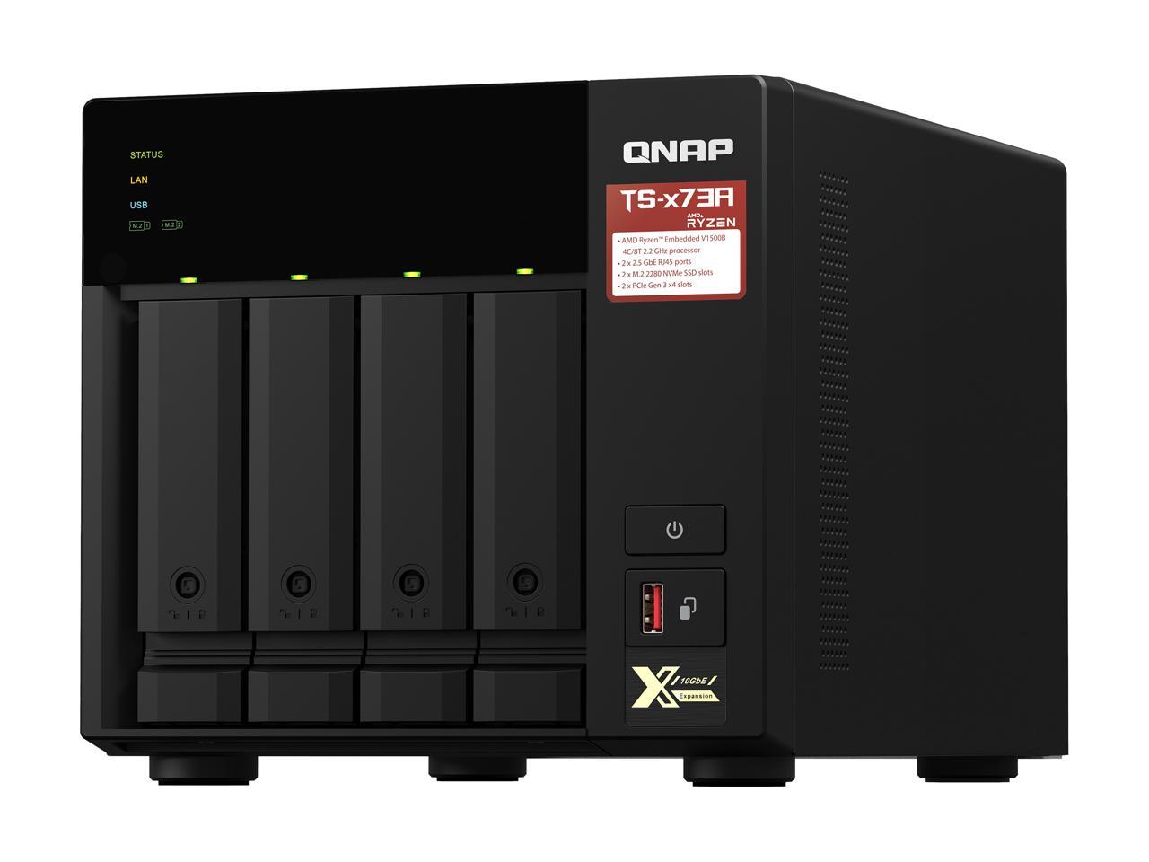 QNAP TS-473A-8G-US Diskless System Network Storage 5