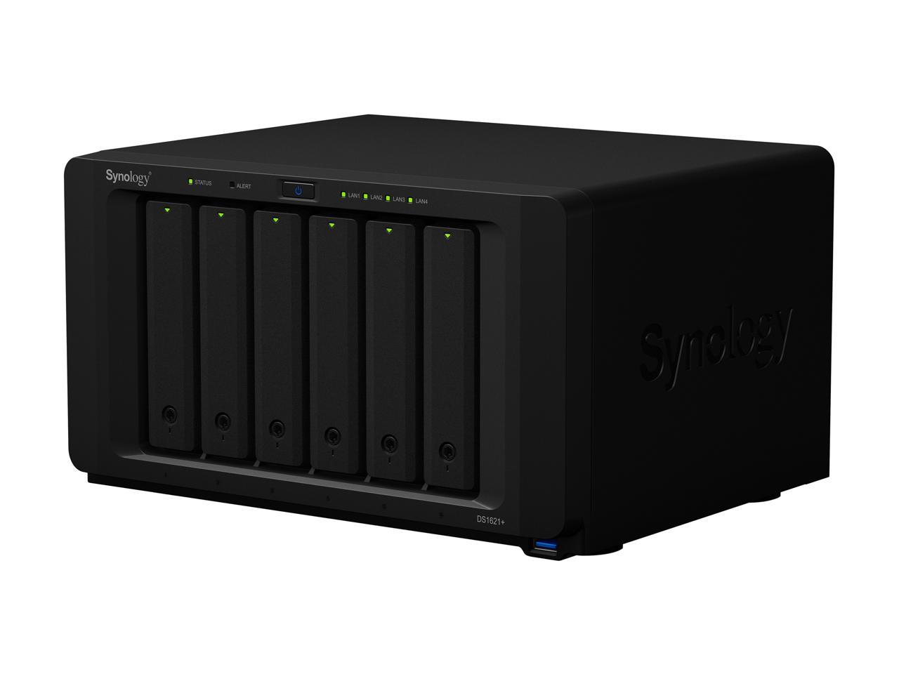 Synology DS1621+ Diskless System 6-bay NAS DiskStation (Diskless) 4