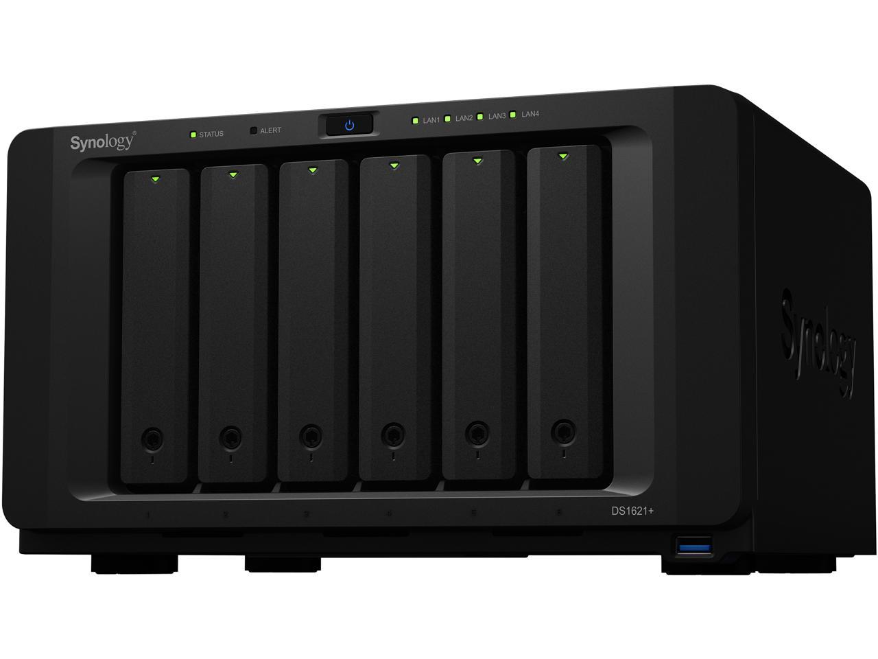 Synology DS1621+ Diskless System 6-bay NAS DiskStation (Diskless) 1