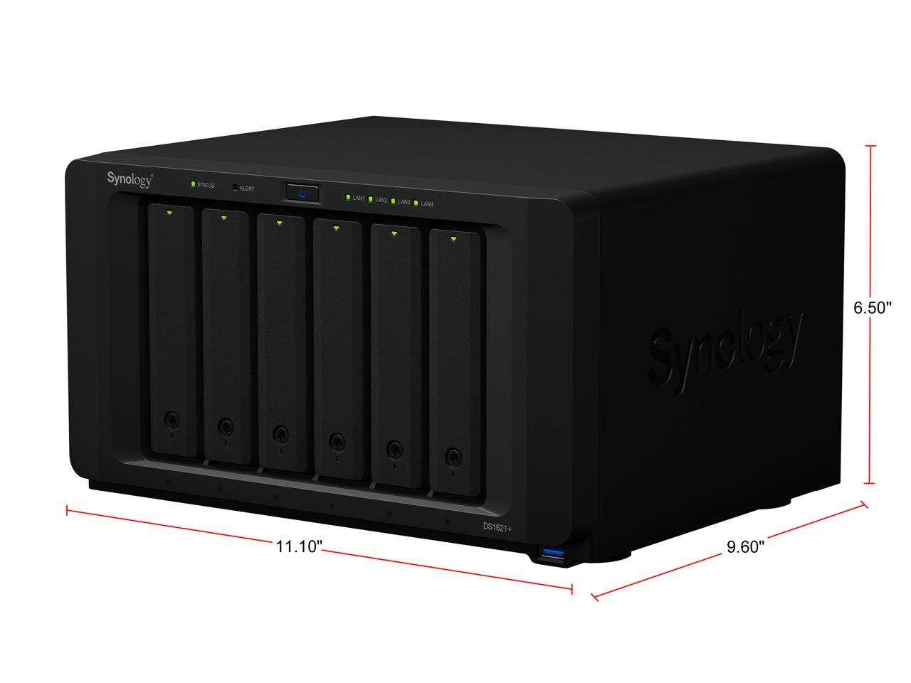 Synology DS1621+ Diskless System 6-bay NAS DiskStation (Diskless) 5