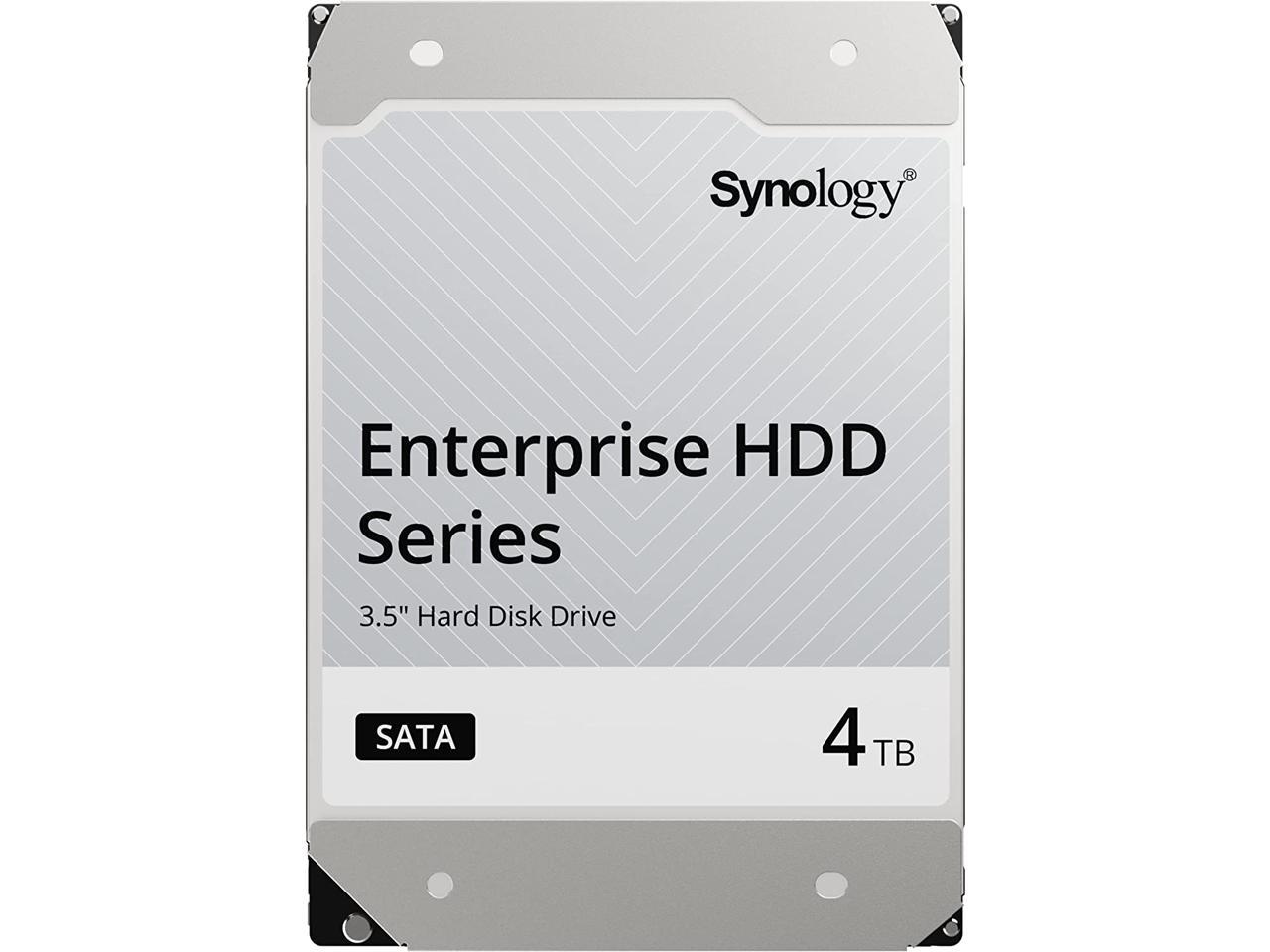 Synology HAT5300-4T 4TB 7200 RPM 256MB Cache SATA 6.0Gb/s 3.5" Enterprise 3.5" SATA HDD Retail 1