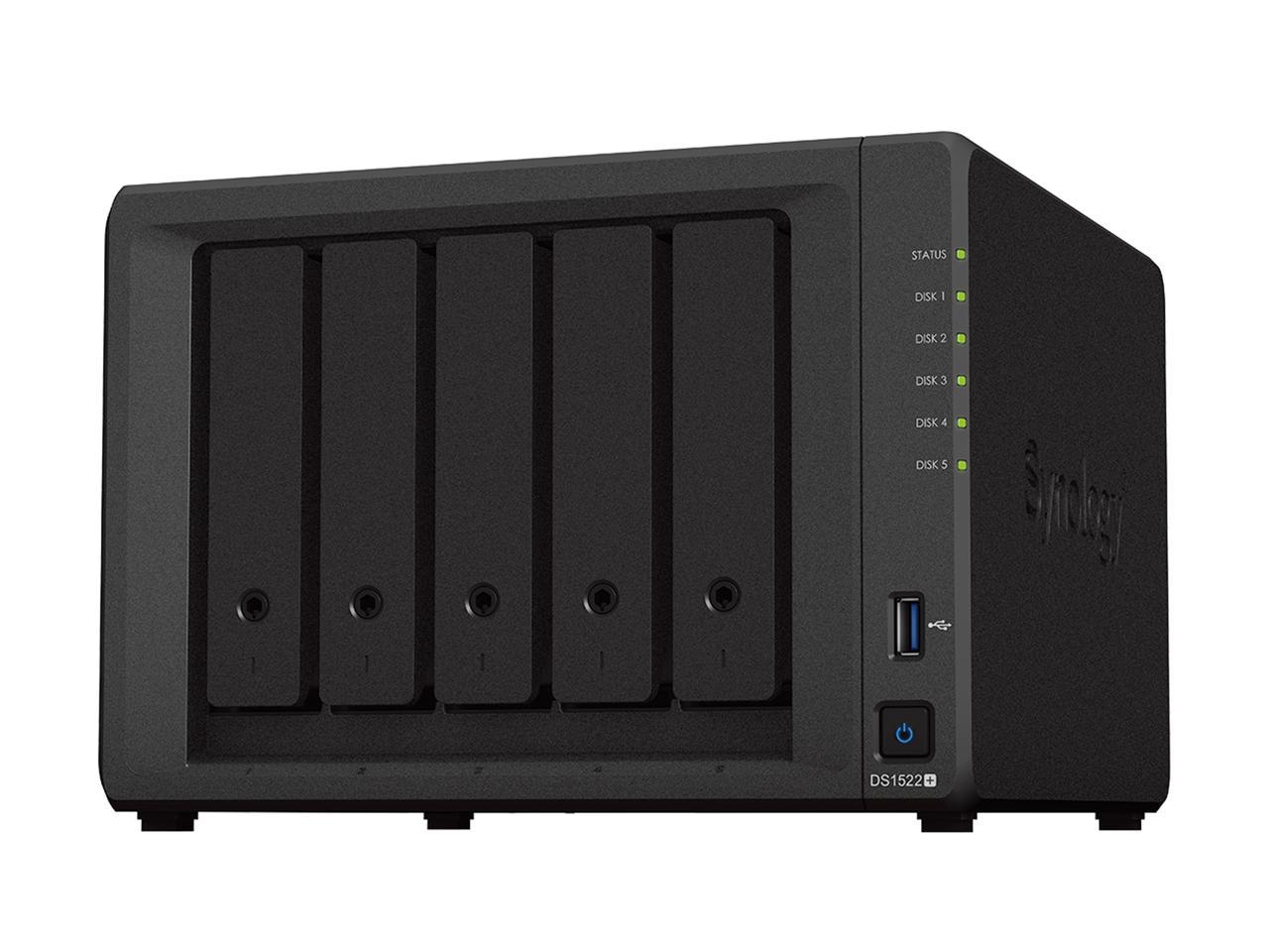 Synology DS1522+ Diskless System Network Storage 1