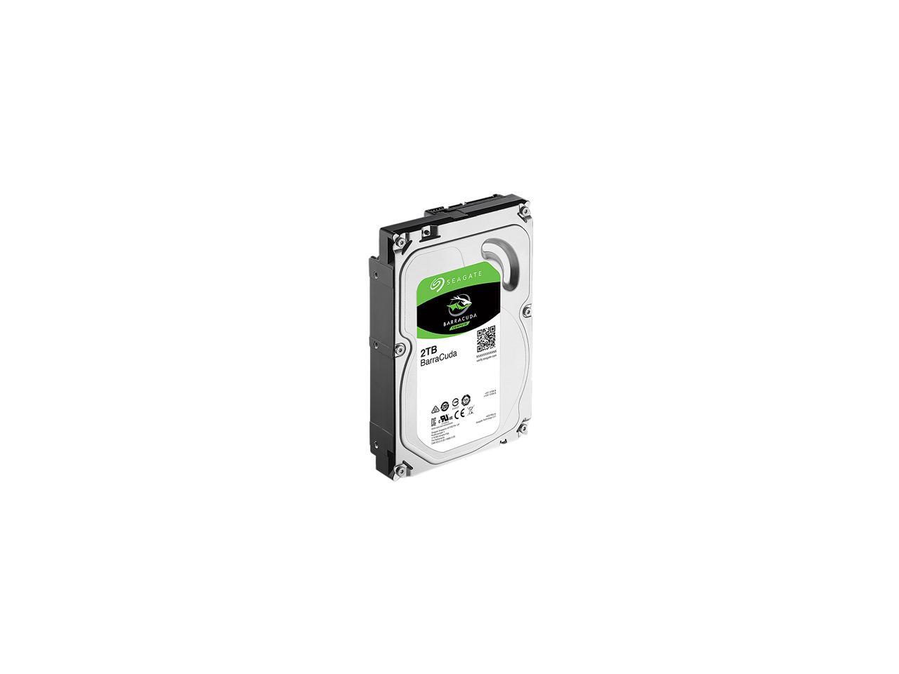 Seagate BarraCuda ST2000DM008 2TB 7200 RPM 256MB Cache SATA 6.0Gb/s 3.5" Hard Drive Bare Drive 4