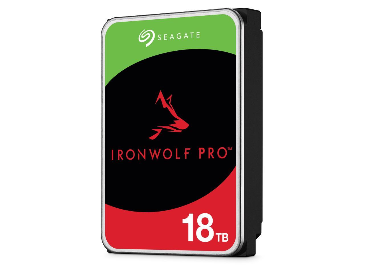 Seagate IronWolf Pro 18TB NAS Hard Drive 7200 RPM 256MB Cache CMR SATA 6.0Gb/s 3.5" Internal HDD ST18000NE000 2