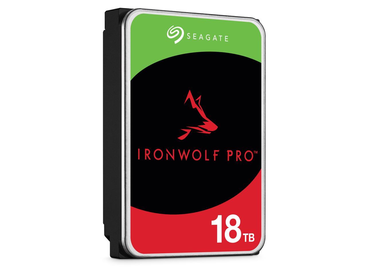 Seagate IronWolf Pro 18TB NAS Hard Drive 7200 RPM 256MB Cache CMR SATA 6.0Gb/s 3.5" Internal HDD ST18000NE000 3