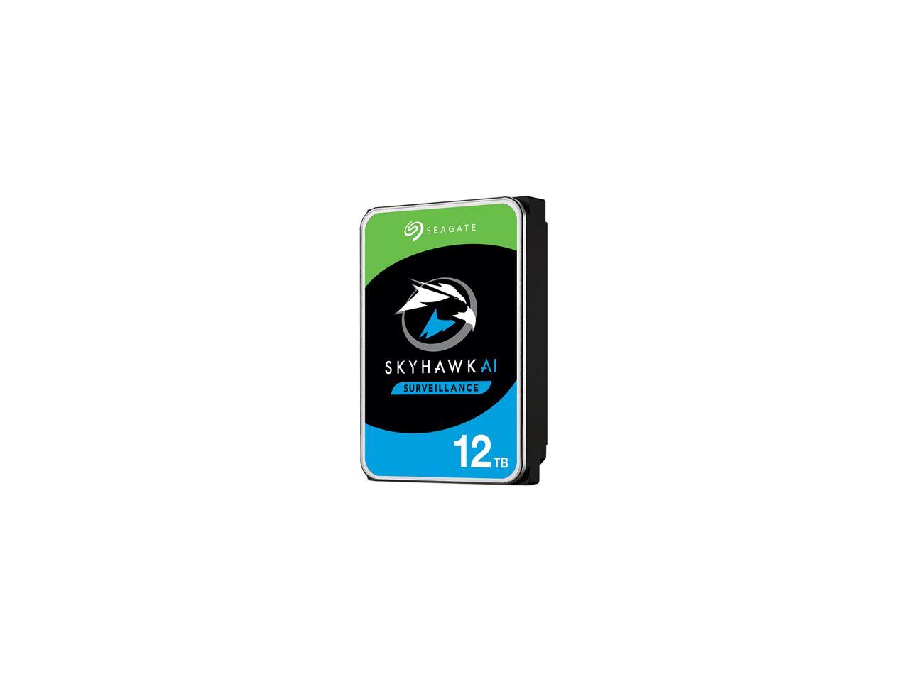 Seagate SkyHawk AI ST12000VE001 12TB 7200 RPM 256MB Cache SATA 6.0Gb/s 3.5" Internal Hard Drive Bare Drive 2