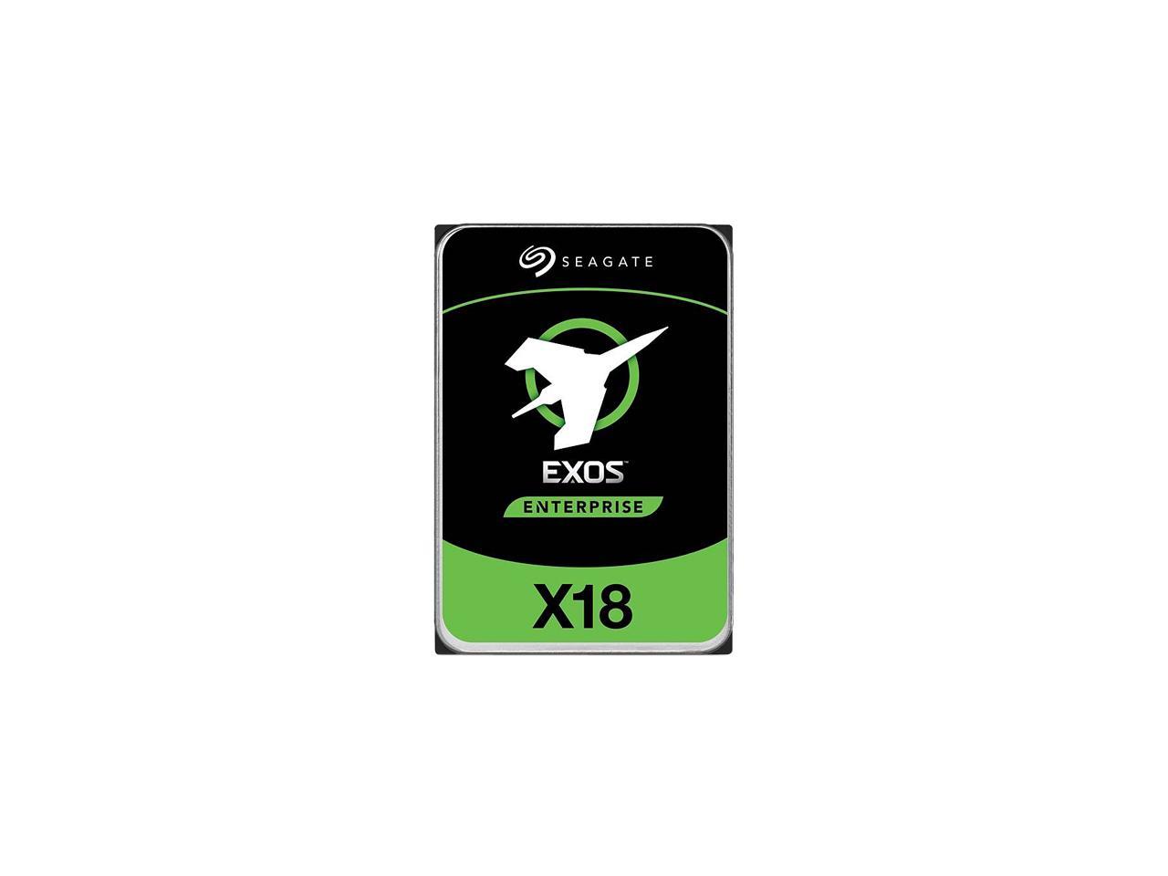 Seagate Exos X18 ST10000NM018G 10TB 7200 RPM 256MB Cache SATA 6.0Gb/s 3.5" Hard Drives 1