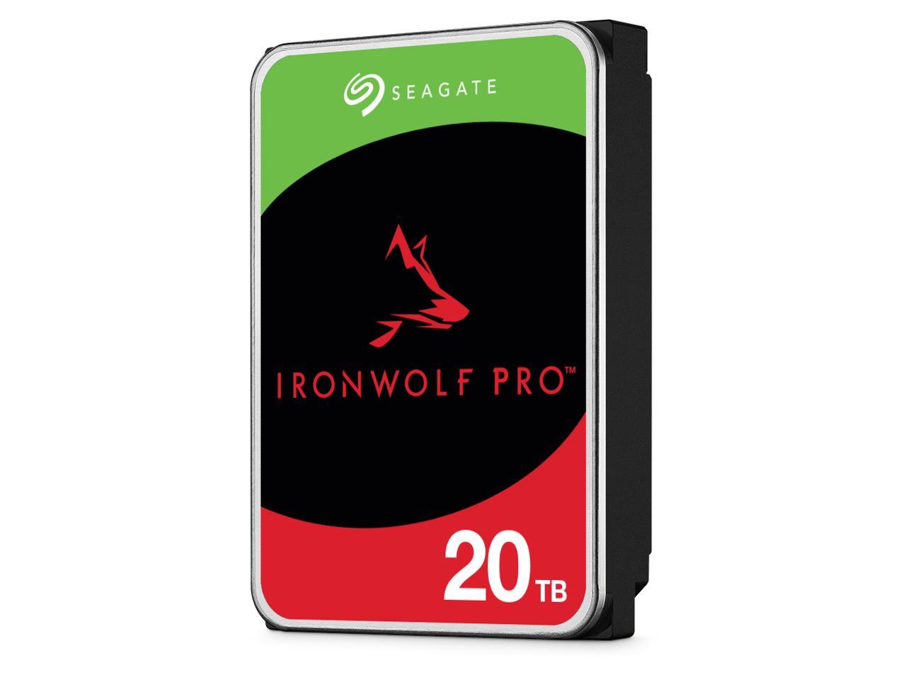 Seagate IronWolf Pro ST20000NT001 20TB 7200 RPM 256MB Cache SATA 6.0Gb/s 3.5" Internal Hard Drive 4