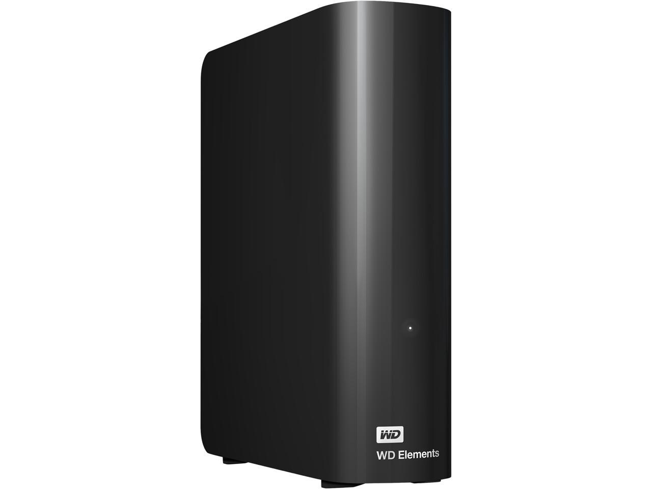 WD Elements 6TB USB 3.0 Desktop External Hard Drive WDBWLG0060HBK-NESN Black 1