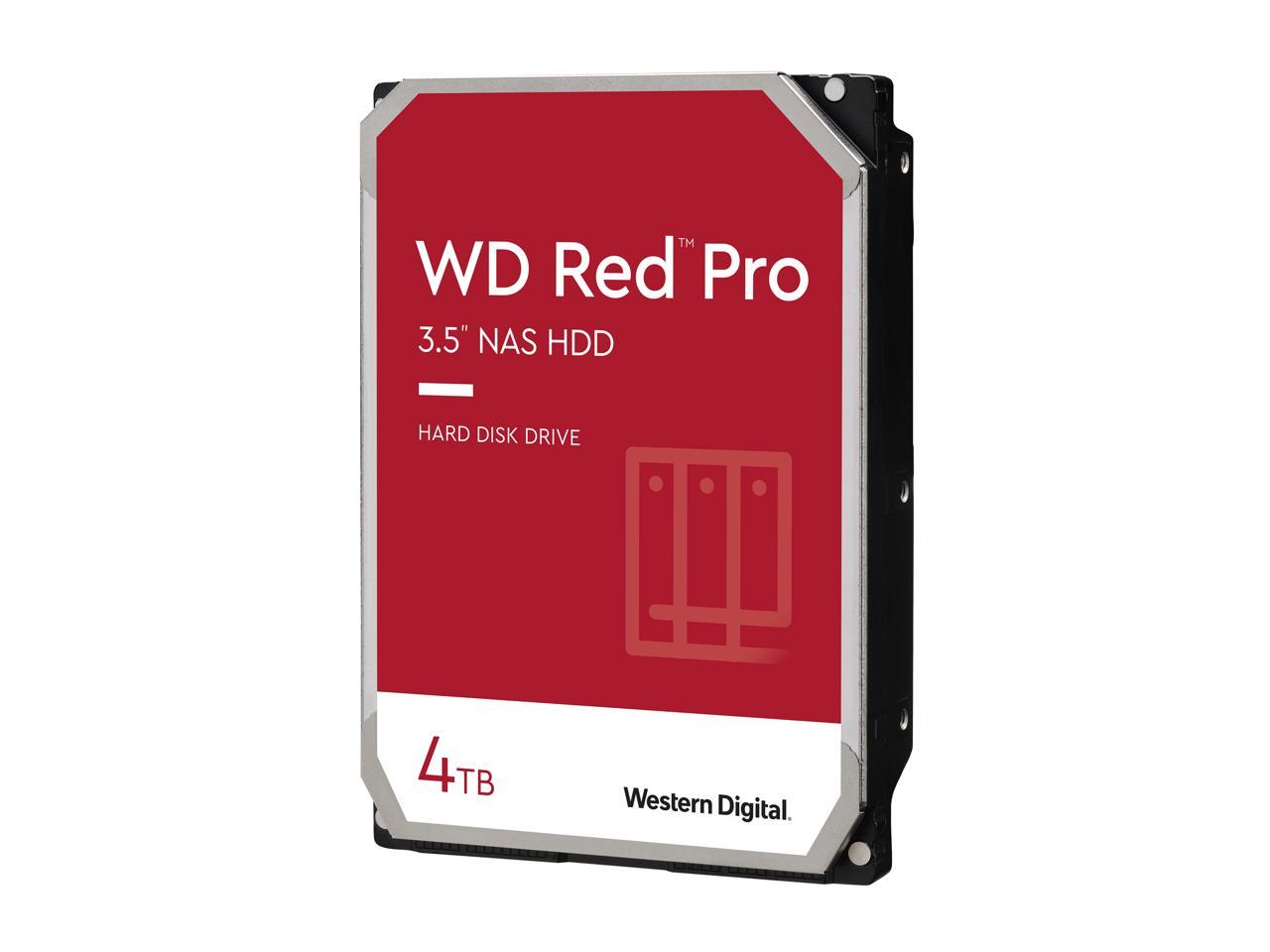 WD Red Pro WD4003FFBX 4TB 7200 RPM 256MB Cache SATA 6.0Gb/s 3.5" Internal Hard Drive Bare Drive 2