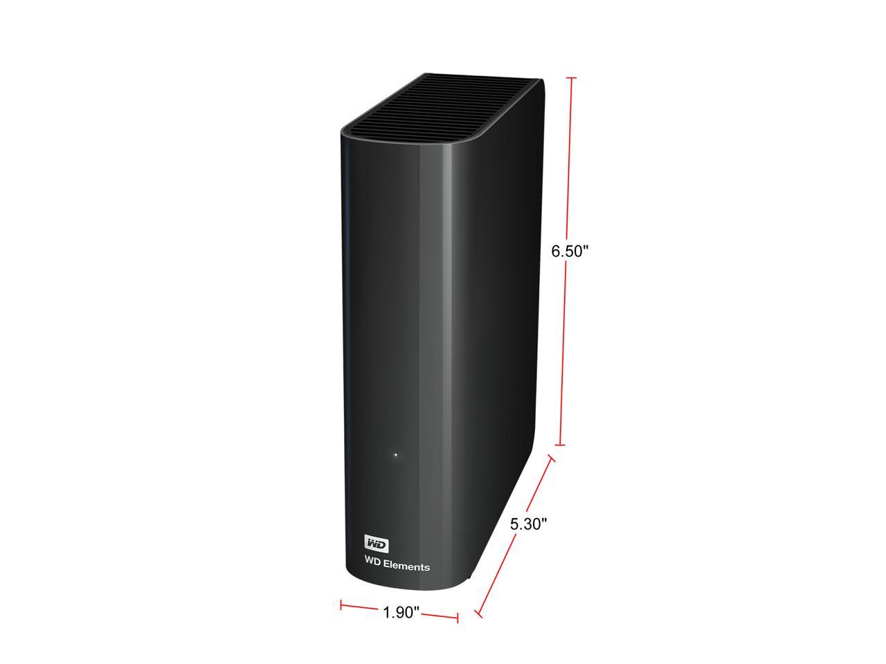 WD Elements 8TB USB 3.0 Desktop External Hard Drive WDBWLG0080HBK-NESN Black 5