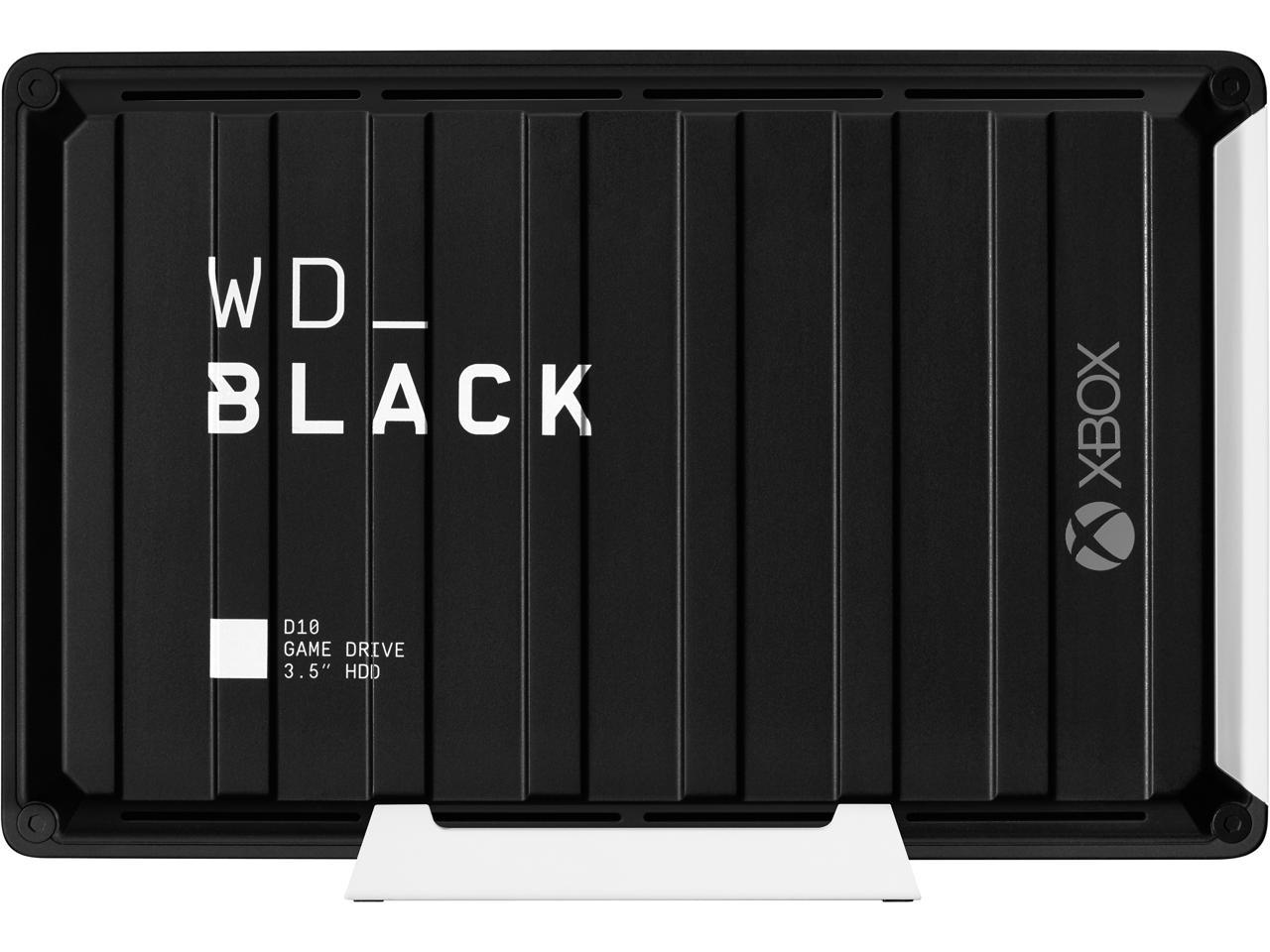 WD Black 12TB D10 Game Drive Desktop External Hard Drive for Xbox USB 3.2 (WDBA5E0120HBK-NESN) 1