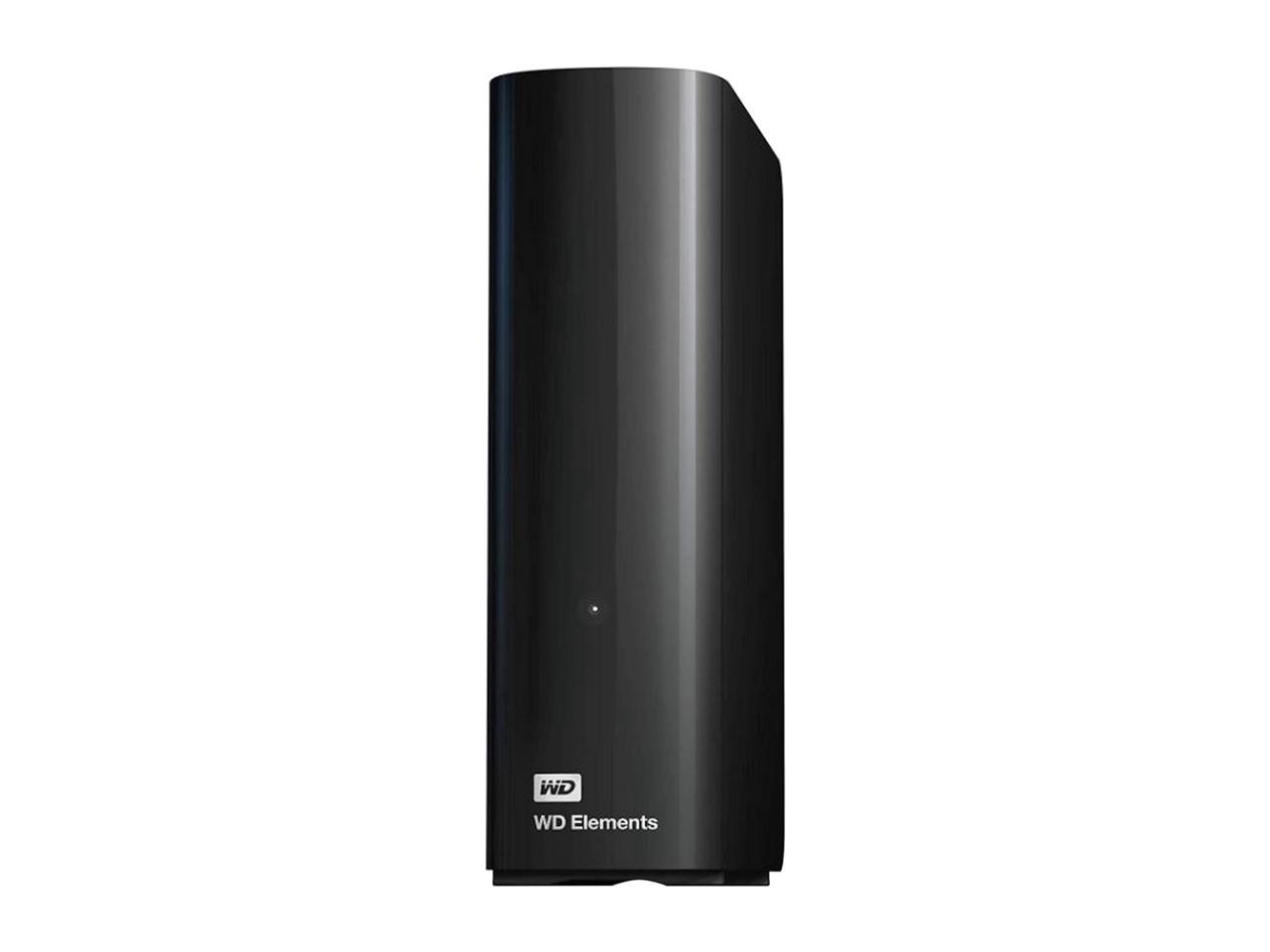 WD Elements 12TB USB 3.0 Desktop External Hard Drive WDBWLG0120HBK-NESN Black 4