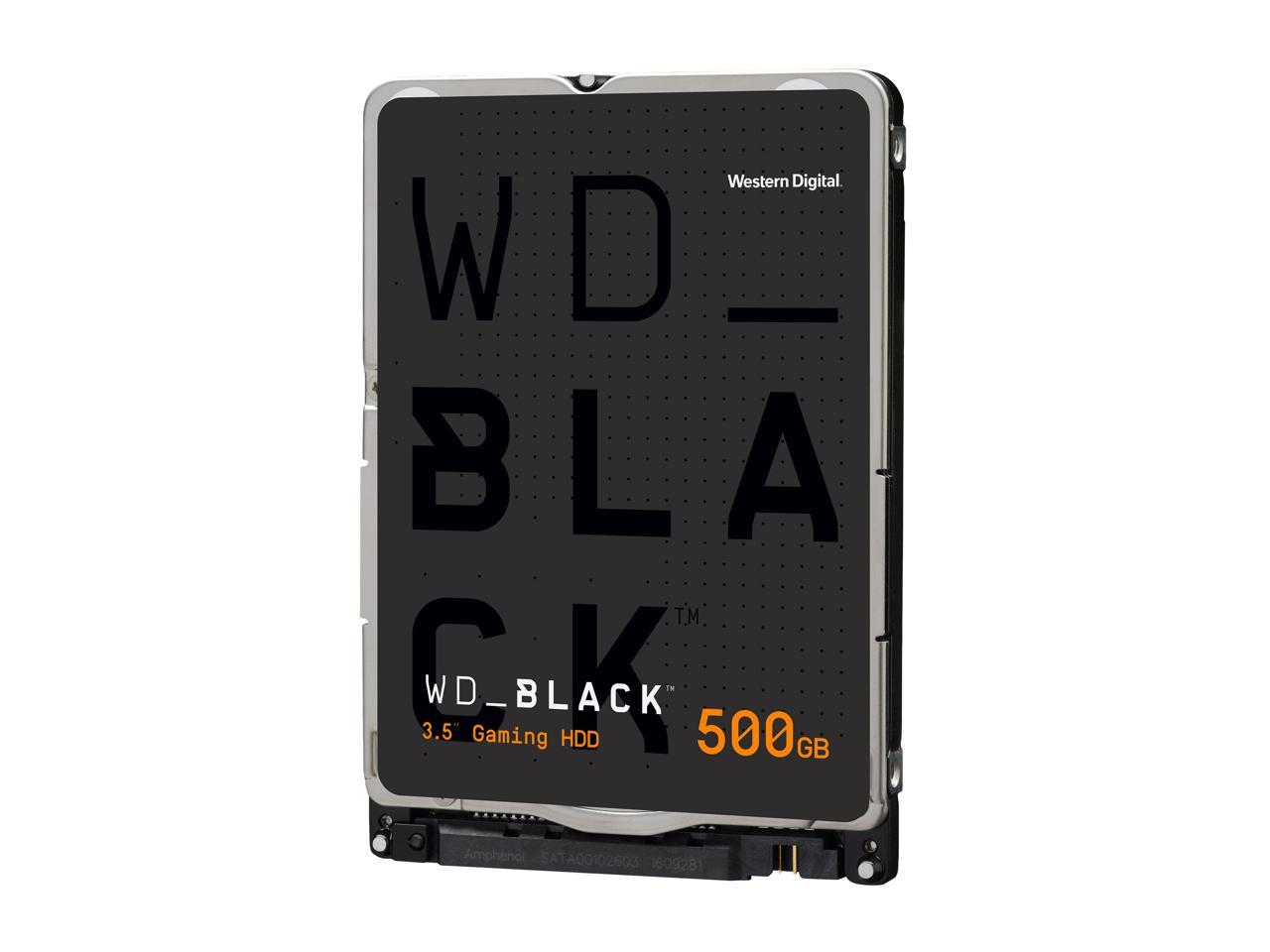 WD Black WD5000LPSX 500GB 7200 RPM 64MB Cache SATA 6.0Gb/s 2.5" Internal Hard Drive 2