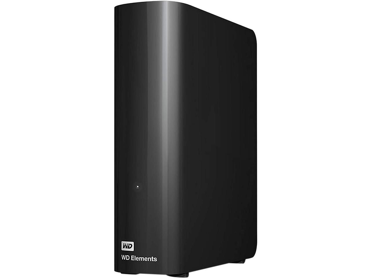 WD Elements 16TB USB 3.0 Desktop External Hard Drive WDBWLG0160HBK-NESN Black 1