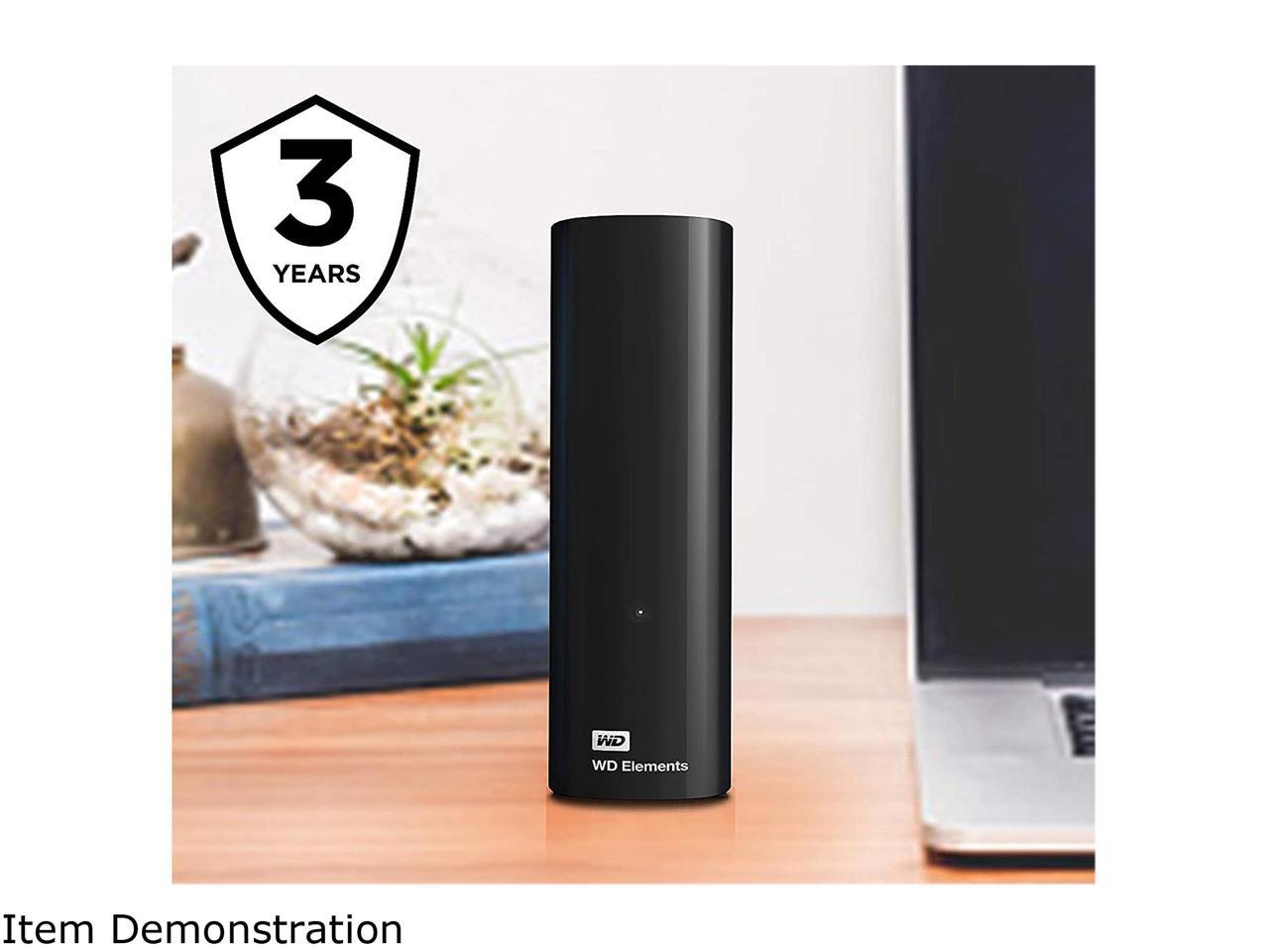 WD Elements 18TB USB 3.0 Desktop External Hard Drive NE-WDBWLG0180HBK-NESN Black 5