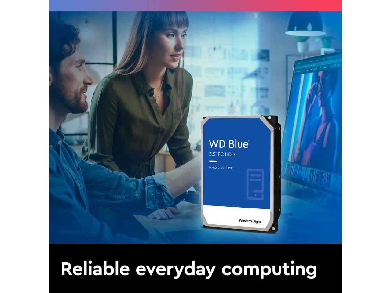 WD Blue 2TB Desktop Hard Disk Drive - 7200 RPM SATA 6Gb/s 256MB Cache 3.5 Inch - WD20EZBX 3