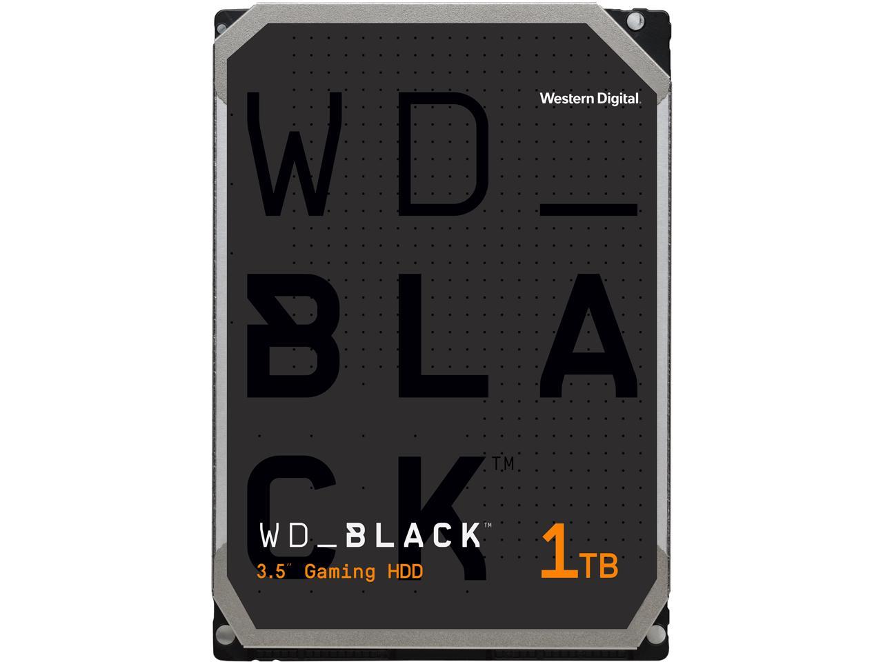 WD Black WD1003FZEX 1TB 7200 RPM 64MB Cache SATA 6.0Gb/s 3.5" Internal Hard Drive Bare Drive 1