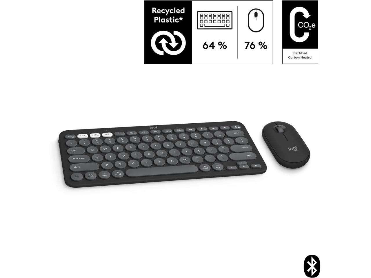 Logitech Logitech Pebble 2 Combo for MacOS/iPadOS -  Tonal Graphite  920-012200 2