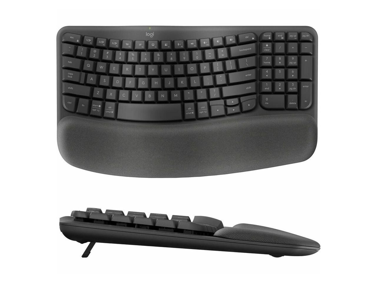 Logitech Wave Keys MK670 Keyboard & Mouse 920-012059 Bluetooth Bluetooth Wireless Keyboards 2