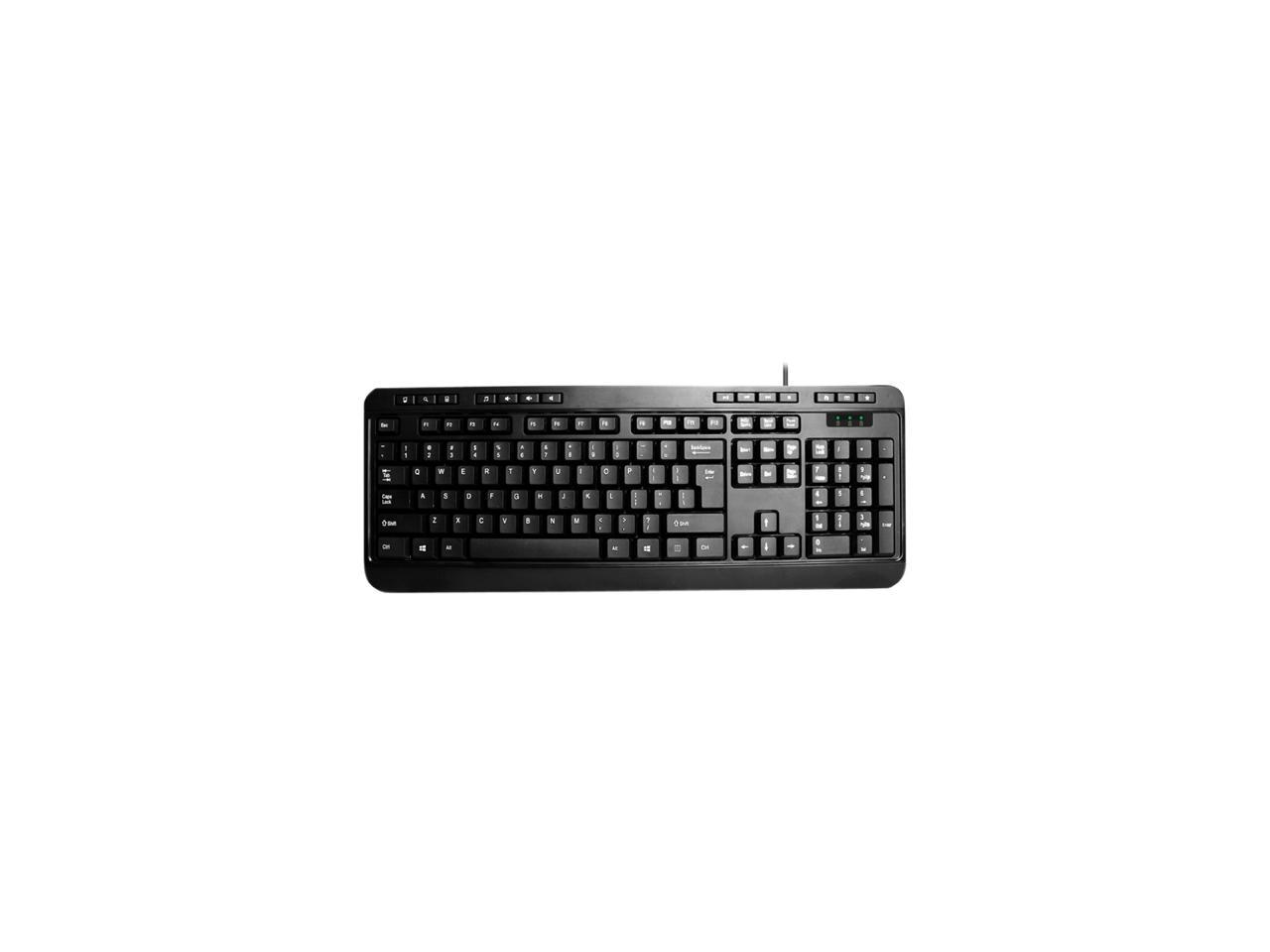 Adesso AKB-132UB Desktop Multimedia USB keyboard (Black) 3