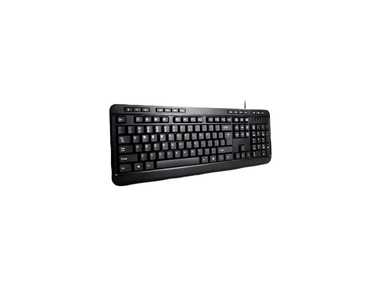 Adesso AKB-132UB Desktop Multimedia USB keyboard (Black) 4