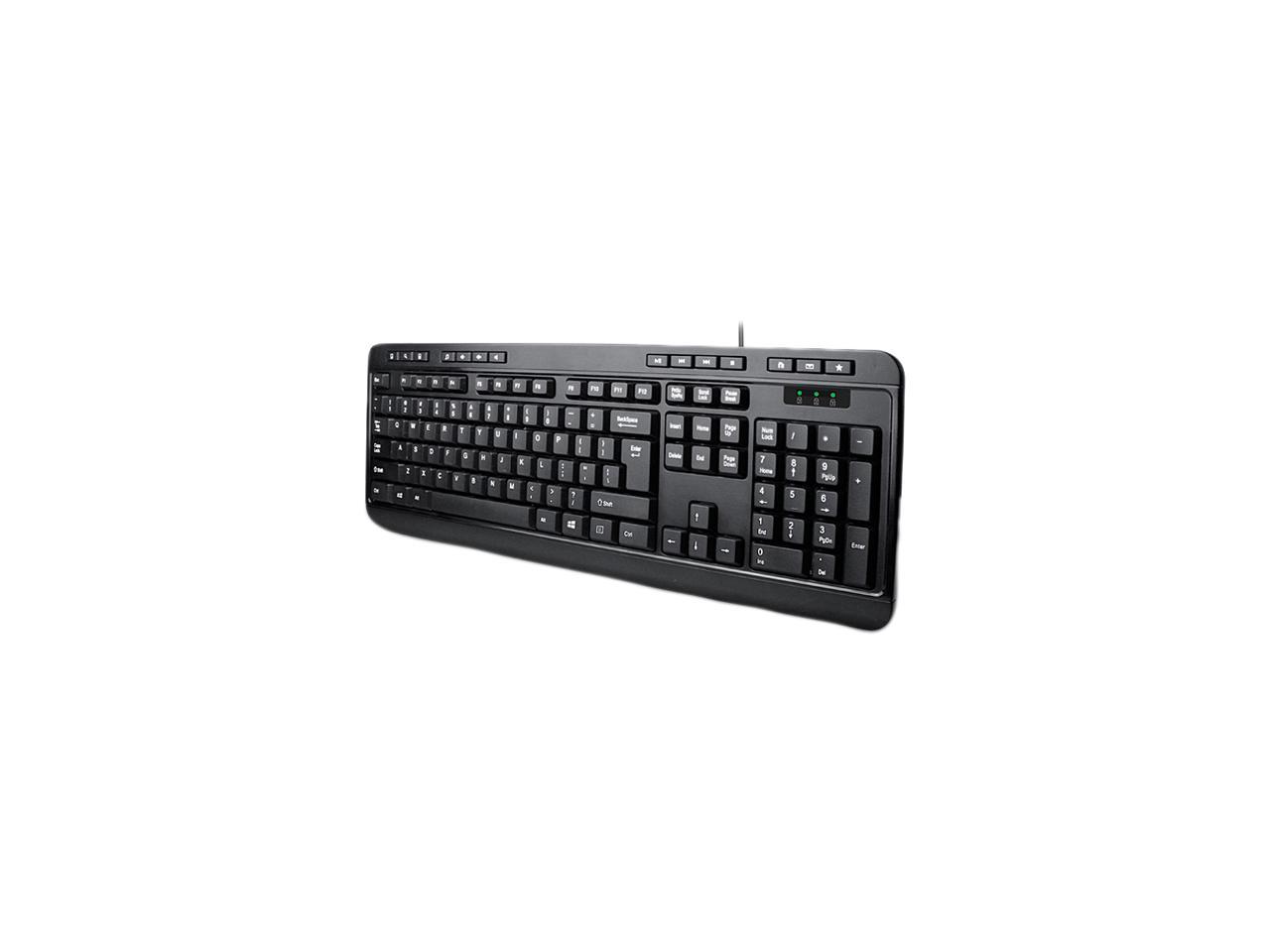 Adesso AKB-132UB Desktop Multimedia USB keyboard (Black) 2