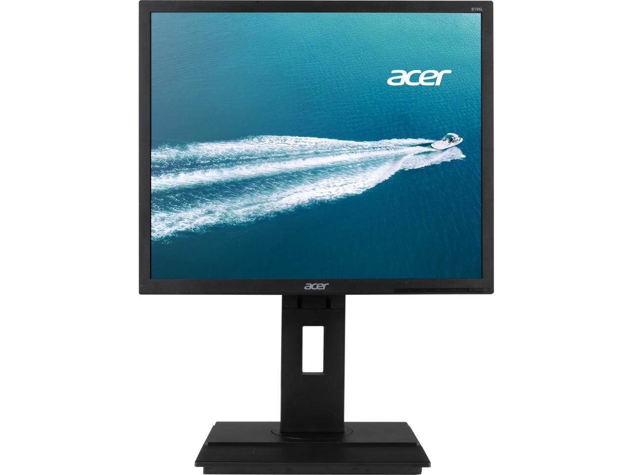 Acer B6 B196L Aymdr 19" SXGA 1280 x 1024 60 Hz Built-in Speakers LCD Monitor 2