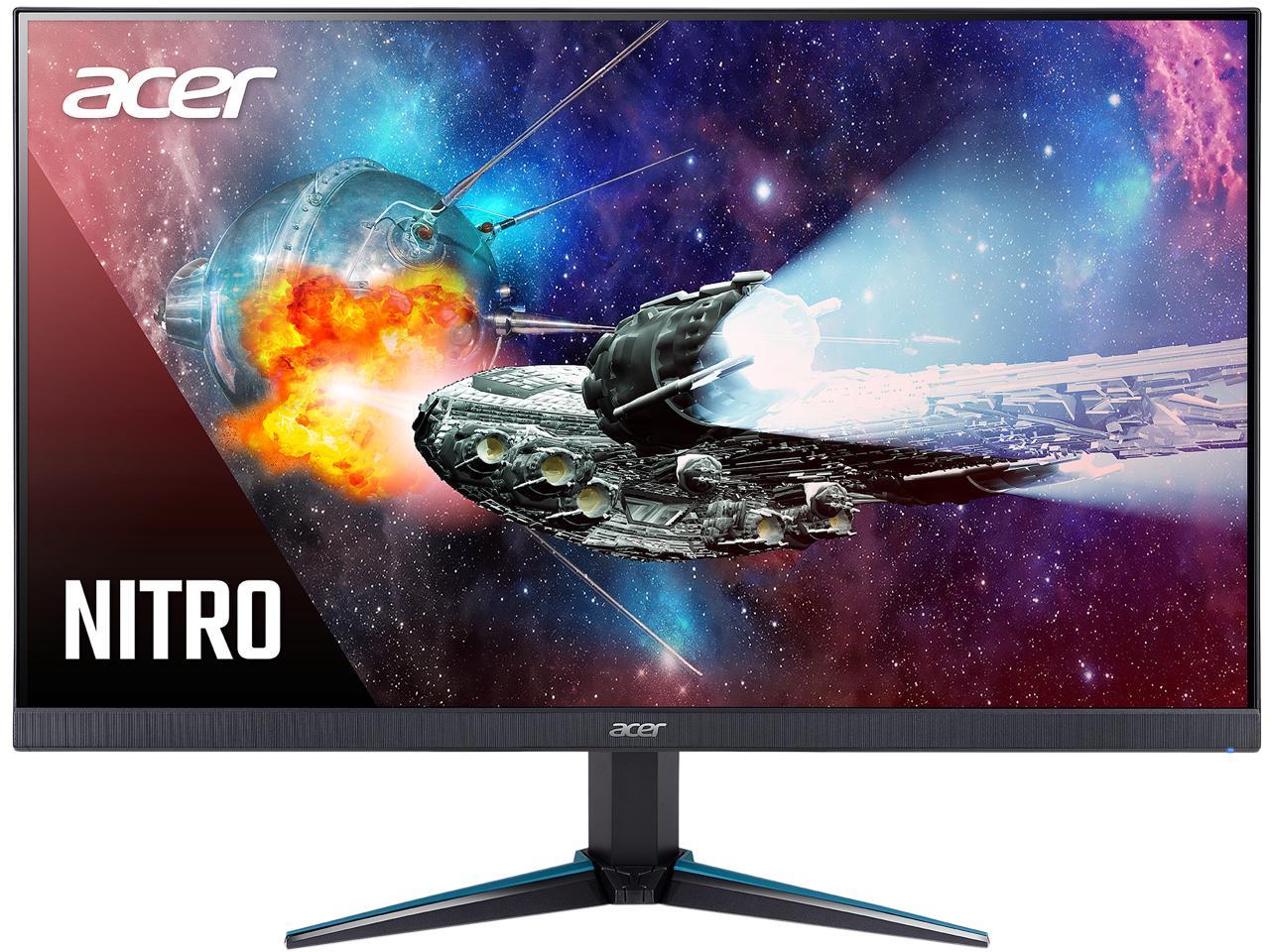 Acer 28" 60 Hz IPS UHD IPS Gaming Monitor FreeSync (AMD Adaptive Sync) 3840 x 2160 (4K) DCI-P3 90% HDMI, DisplayPort, Audio Nitro VG281K bmiipx 1