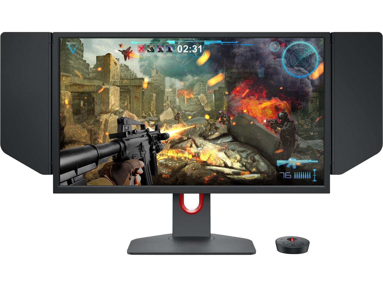 BenQ XL2546K eSports 1920 x 1080 24.5" 240Hz 0.5ms HDMI DisplayPort1.2 Flicker-free Low Blue Light ZOWIE LED Black eQualizer Color Vibrance DyAc+ S-Switch Shield Height Adjust Gaming Monitor 1