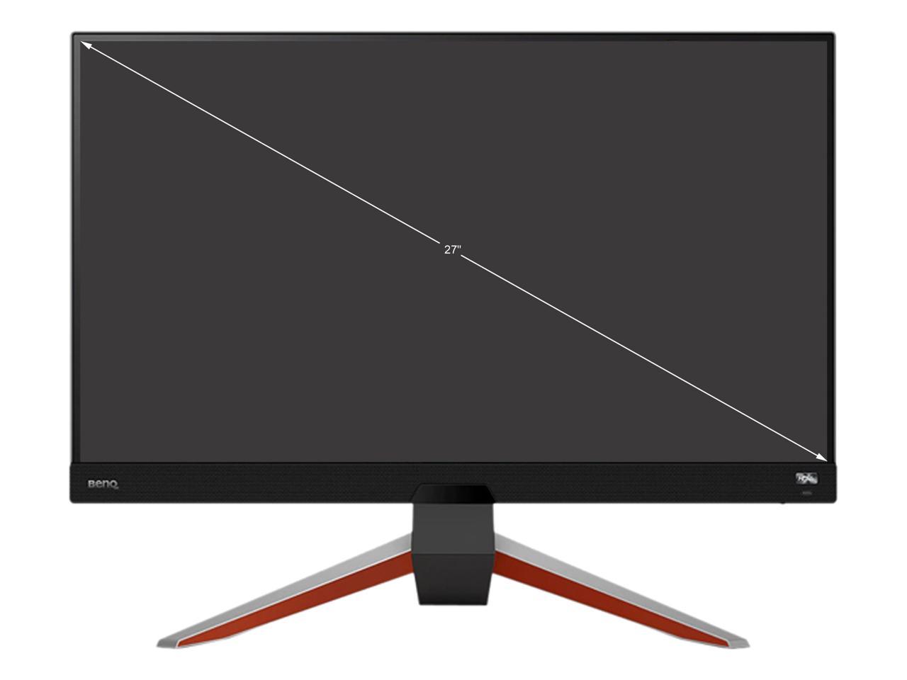 BenQ MOBIUZ EX2710Q 27" QHD 2560 x 1440 (2K) 165 Hz HDMI, DisplayPort, USB, Audio FreeSync Premium (AMD Adaptive Sync) Built-in Speakers Flat Panel IPS Gaming Monitor 2