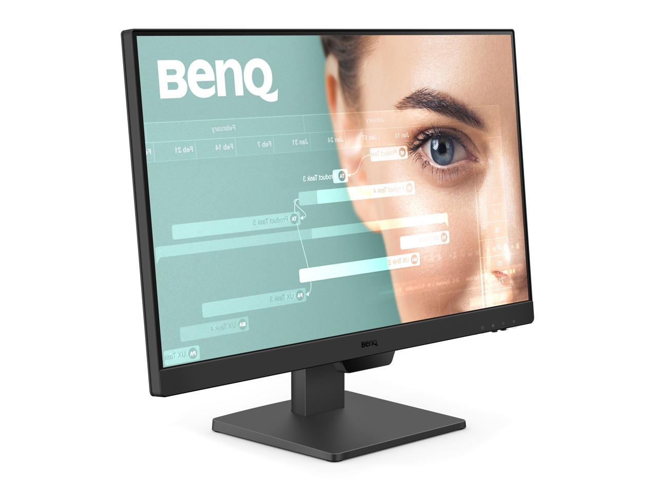 BenQ GW2490 23.8" FHD 1920 x 1080 100Hz HDMI DisplayPort Flicker-Free Technology Built-in Speakers Slim Bezel Design IPS Eye-care Monitor 2