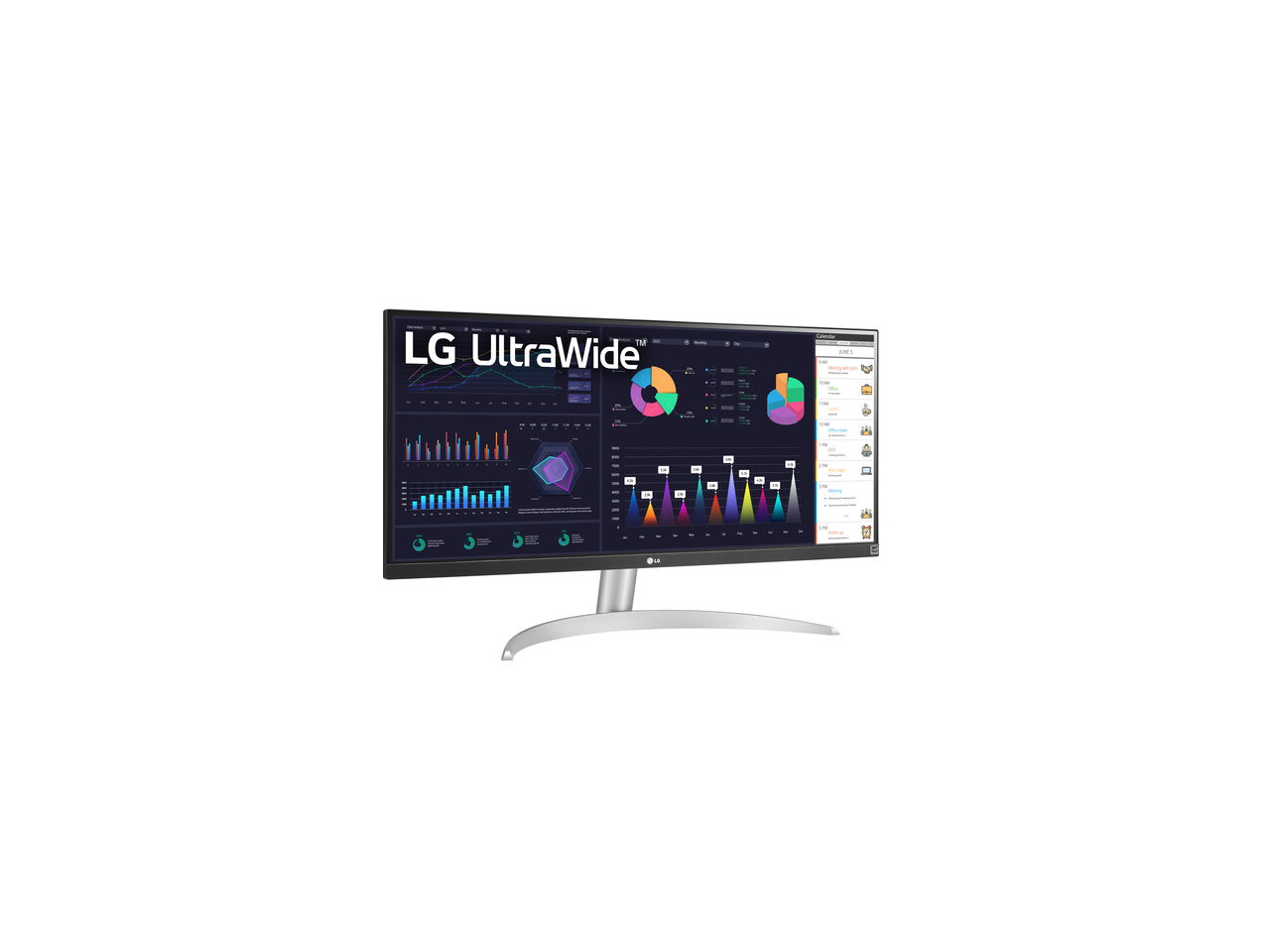 LG 29" Ultrawide 29BQ650-W 21:9 2560 x 1080 IPS Monitor 1