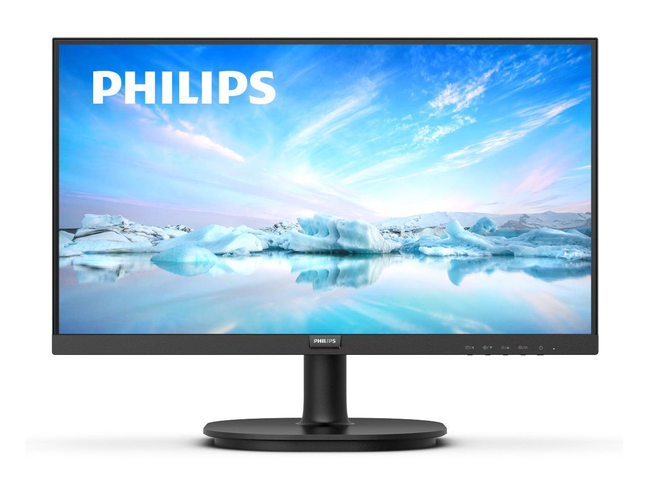 PHILIPS 21.5" 75 Hz VA FHD Monitor 4 ms (GtG) 1920 x 1080 Flat Panel 221V8LN 1