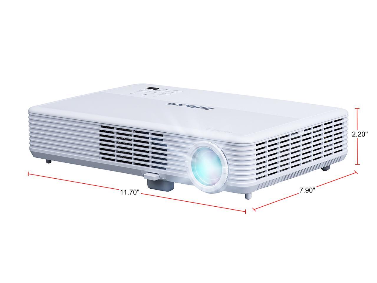 InFocus IN1188HD 1920 x 1080 3,000 lumens DLP with LED light source Projector 1,000,000:1 3