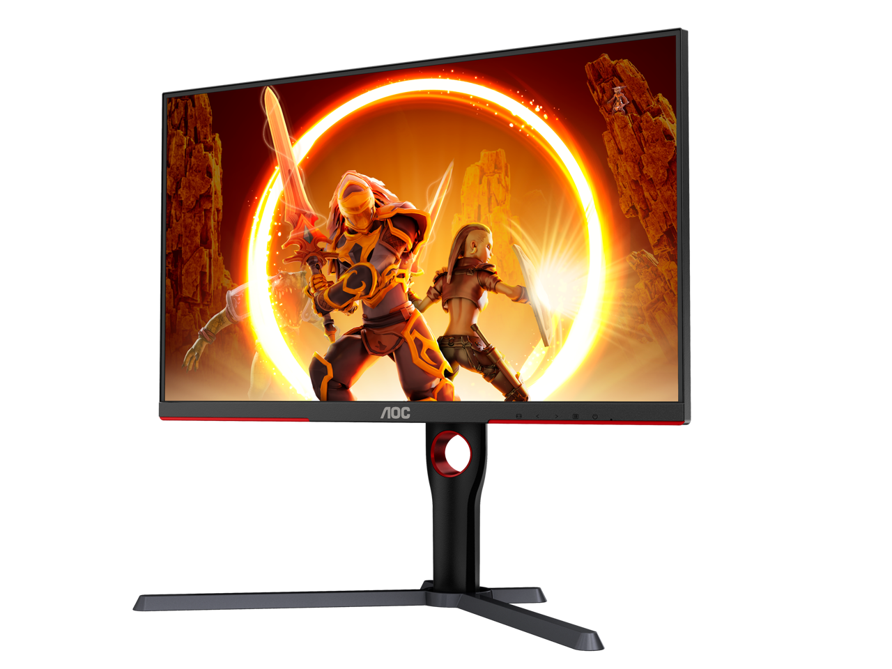 AOC 27" 180 Hz (Using DP 1.4), 144 Hz (Using HDMI 2.0) VA QHD Gaming Monitor 2560 x 1440 (2K) NTSC (CIE1976): 113.2%, sRGB (CIE1931): 137.5% Q27G3XMN 1