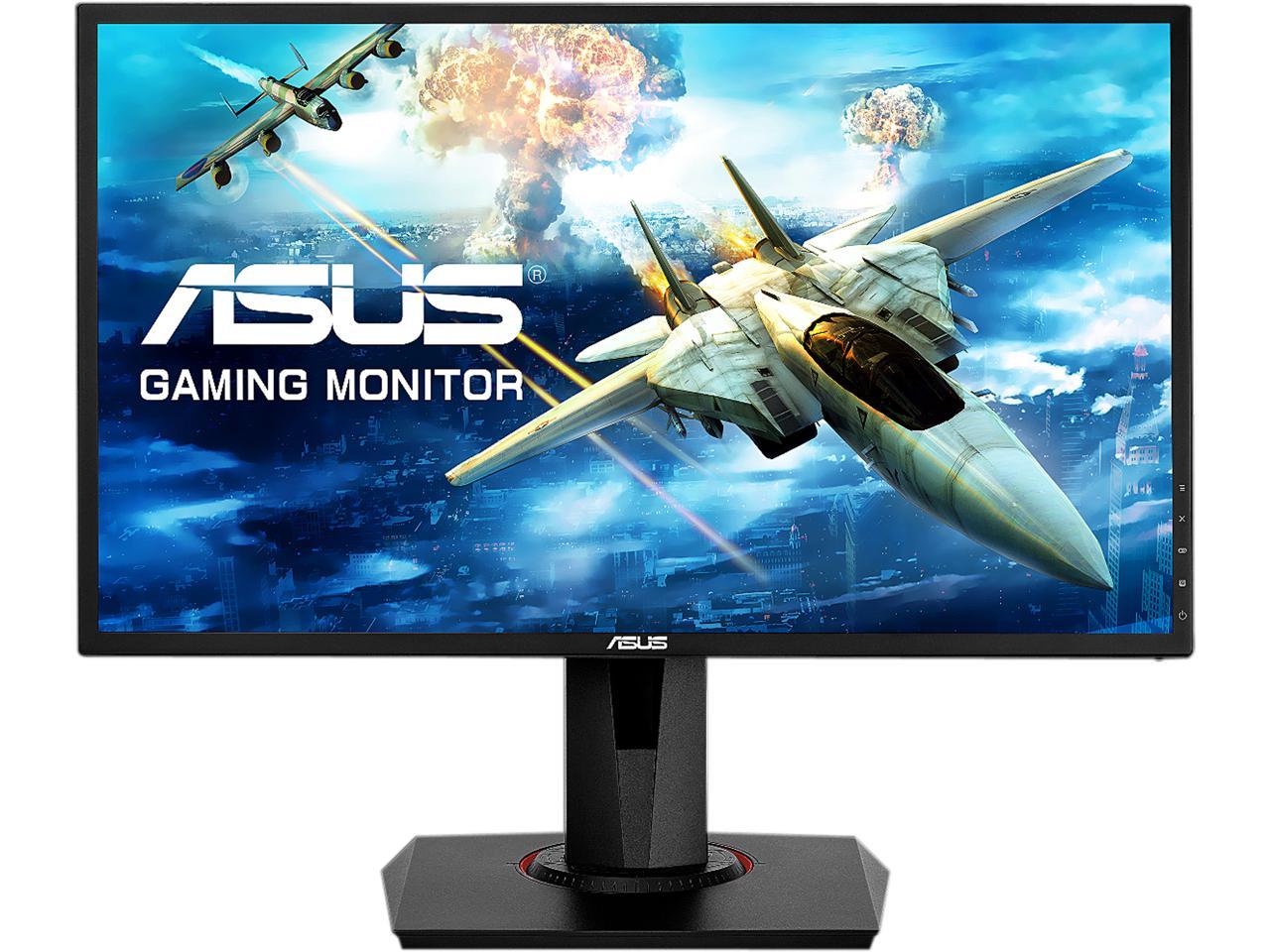 ASUS VG248QG 24" Full HD 1920 x 1080 0.5ms 165Hz(overclockable) Gaming Monitor, G-SYNC Compatible, Adaptive-Sync, ASUS Eye Care with Ultra Low-blue Light & Flicker-Free Technology 1