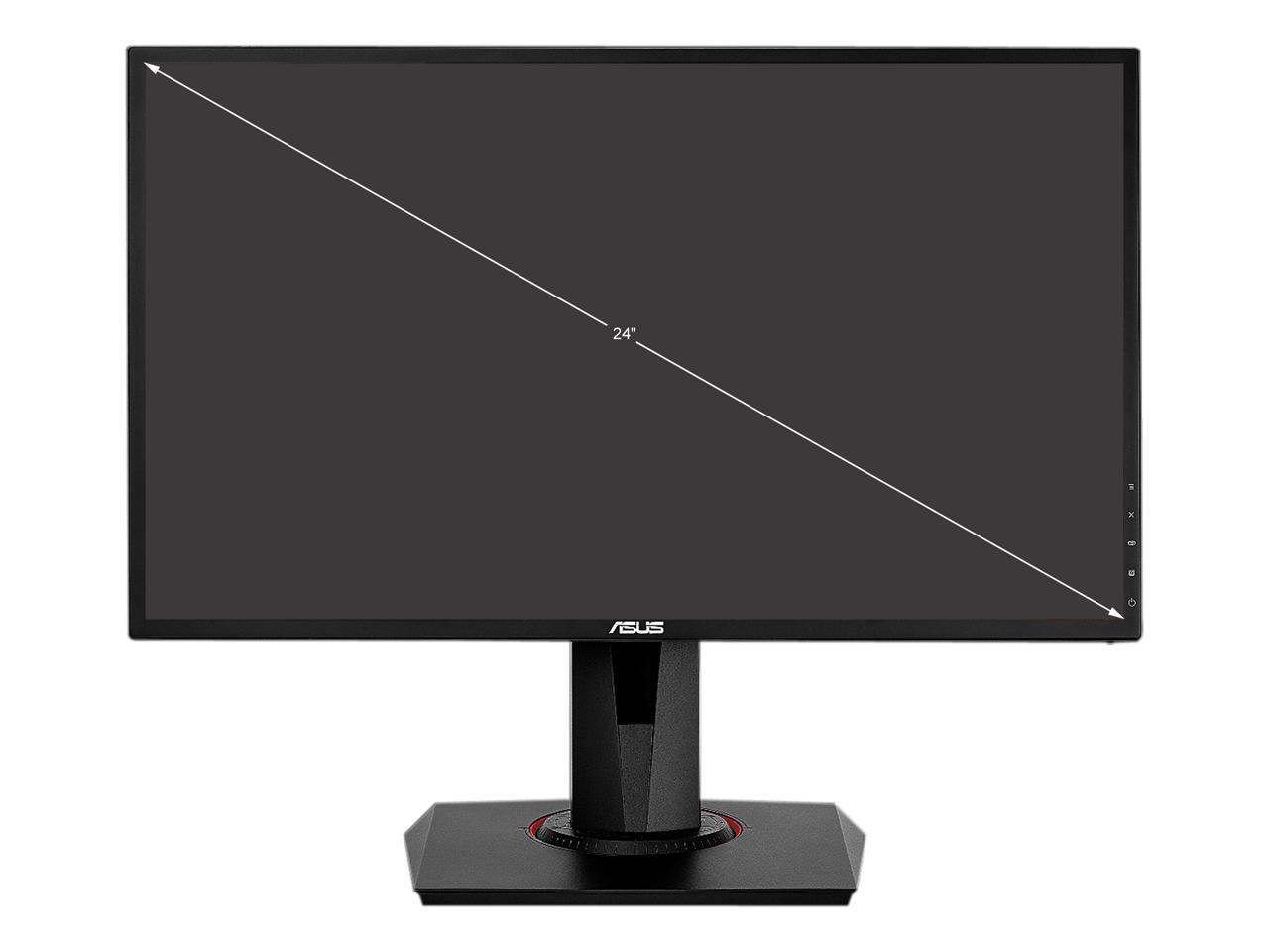 ASUS VG248QG 24" Full HD 1920 x 1080 0.5ms 165Hz(overclockable) Gaming Monitor, G-SYNC Compatible, Adaptive-Sync, ASUS Eye Care with Ultra Low-blue Light & Flicker-Free Technology 2