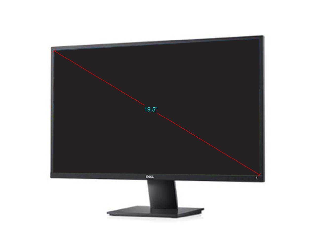 Dell 19.5" 60 Hz TN Monitor 5 ms (GTG) 1600 x 900 D-Sub, DisplayPort DELL-E2020H 2