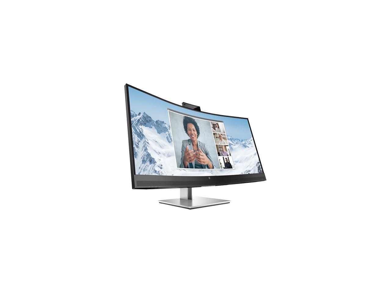 HP 34" 75 Hz VA WQHD USB-C Conferencing Monitor 5 ms GtG (with overdrive) 3440 x 1440 (2K) Curved E Series E34m G4 4