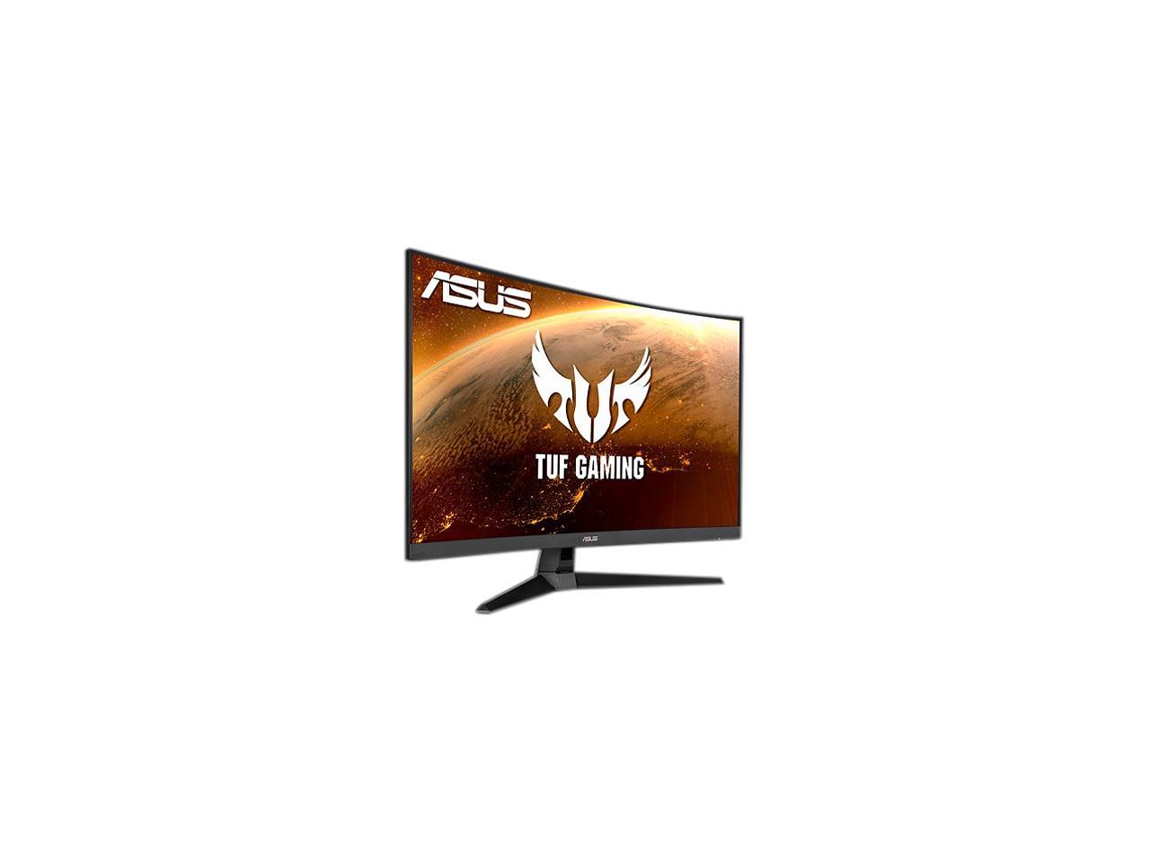 ASUS TUF Gaming VG328H1B 32" (31.5" Viewable) Full HD 1920 x 1080 165Hz (OC) 1ms (MPRT) HDMI 2.0 Extreme Low Motion Blur Flicker-Free AMD FreeSync Built-in Speakers Backlit LED Curved Gaming Monitor 5