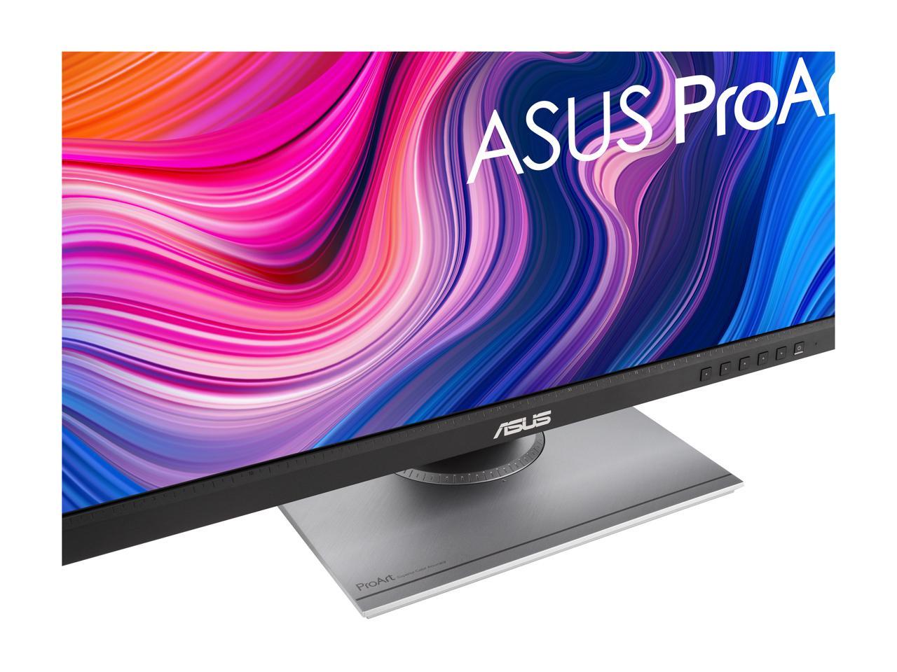 ASUS ProArt Display PA248QV 24" WUXGA 1920 x 1200 16:10 Professional Monitor, 100% sRGB/Rec.709 Delta E < 2, IPS, DisplayPort HDMI D-Sub, Calman Verified, Eye Care, Anti-glare, Tilt Pivot Swivel Height Adjustable 5