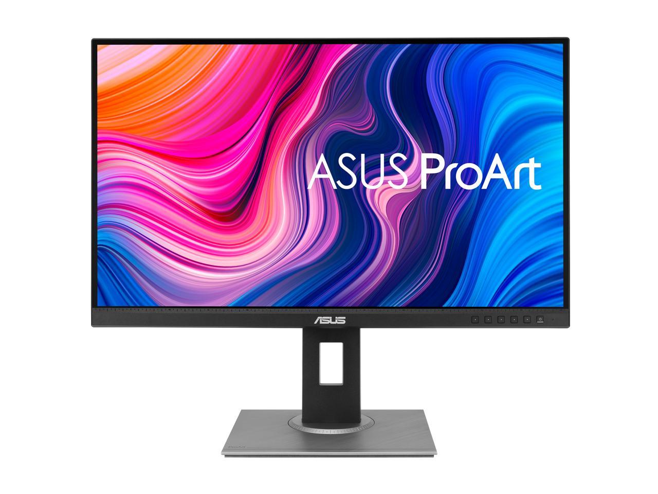 ASUS ProArt Display 27" 1440P Monitor (PA278QV) - QHD (2560 x 1440), 100% sRGB/Rec. 709 Delta E < 2, IPS, DisplayPort HDMI DVI-D Mini DP, Calman Verified, Eye Care, Tilt, Pivot, Swivel, Height Adjustable 2