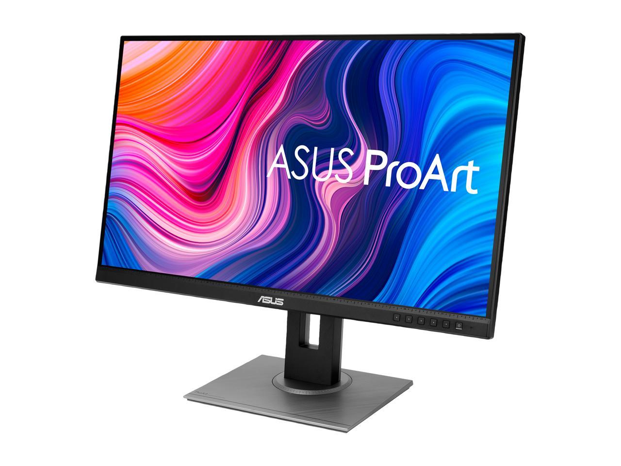 ASUS ProArt Display 27" 1440P Monitor (PA278QV) - QHD (2560 x 1440), 100% sRGB/Rec. 709 Delta E < 2, IPS, DisplayPort HDMI DVI-D Mini DP, Calman Verified, Eye Care, Tilt, Pivot, Swivel, Height Adjustable 4