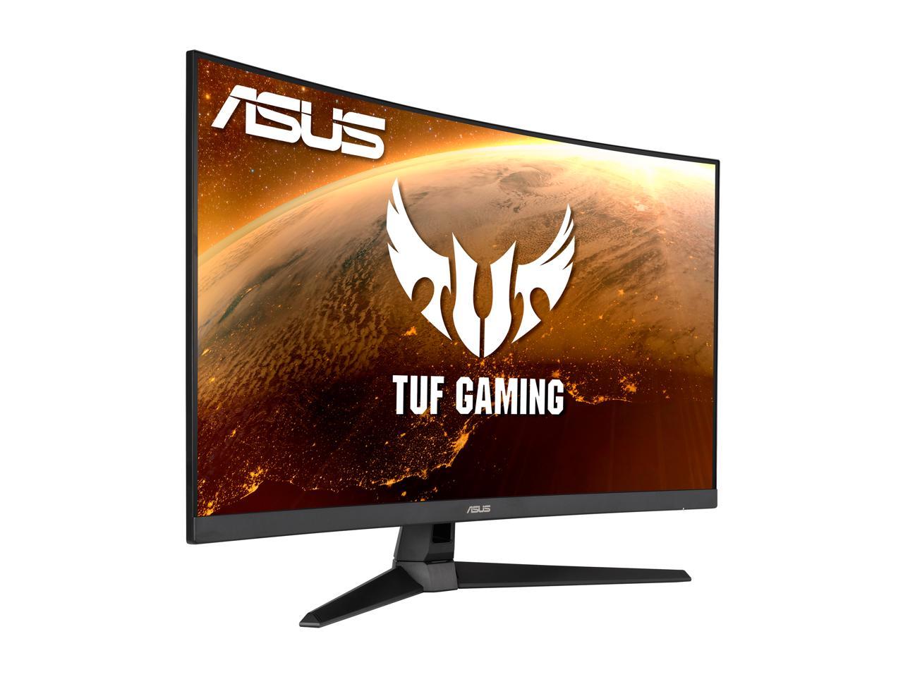 ASUS TUF Gaming 32" 165Hz QHD HDR Curved Monitor - 2560 x 1440, 1ms, Extreme Low Motion Blur, Speaker, FreeSync Premium, VESA Mountable, DisplayPort, HDMI VG32VQ1B 4