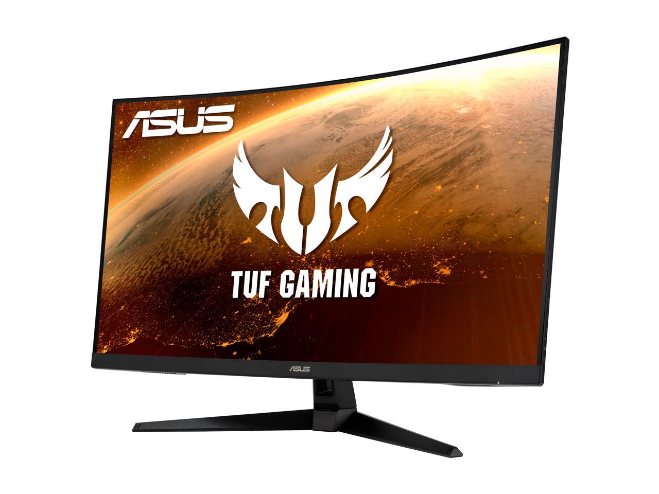 ASUS TUF Gaming 32" 165Hz QHD HDR Curved Monitor - 2560 x 1440, 1ms, Extreme Low Motion Blur, Speaker, FreeSync Premium, VESA Mountable, DisplayPort, HDMI VG32VQ1B 2