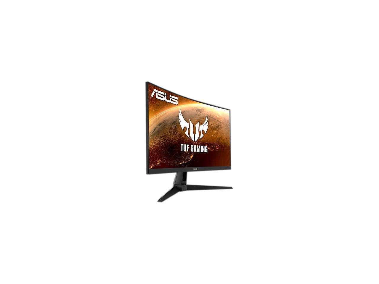 ASUS TUF Gaming 27" 1440P HDR Curved Monitor (VG27WQ1B) - QHD (2560 x 1440), 165Hz (Supports 144Hz), 1ms, Extreme Low Motion Blur, Speaker, FreeSync Premium, VESA Mountable, DisplayPort, HDMI, Black 5