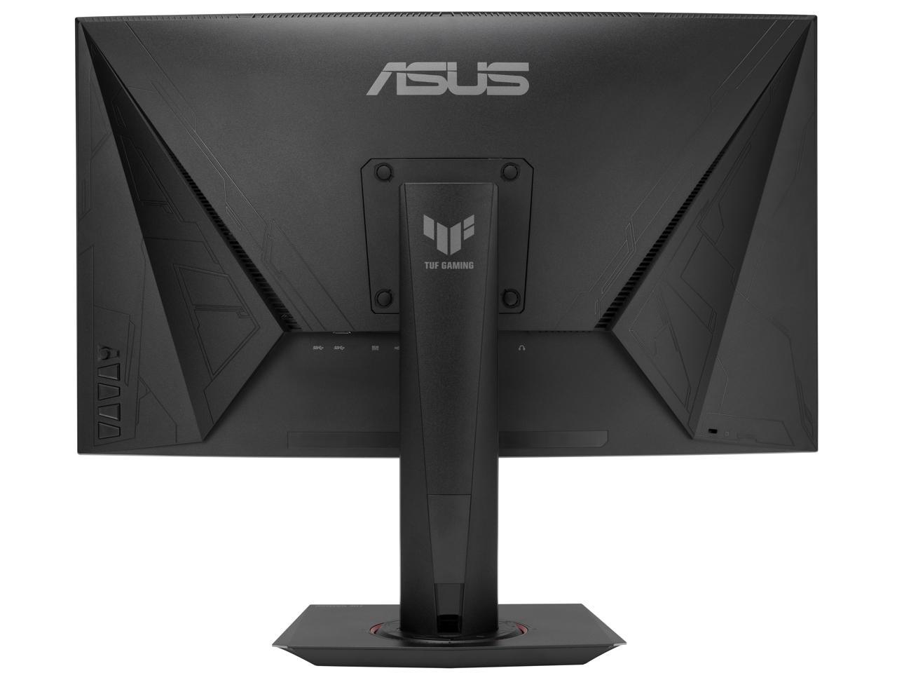 ASUS 27" 1080P TUF Gaming Curved HDR Monitor (VG27VQM) - Full HD, 240Hz, 1ms, Extreme Low Motion Blur, Adaptive-Sync, FreeSync Premium, Speakers, Eye Care, HDMI, DisplayPort, USB, Height Adjustable 5